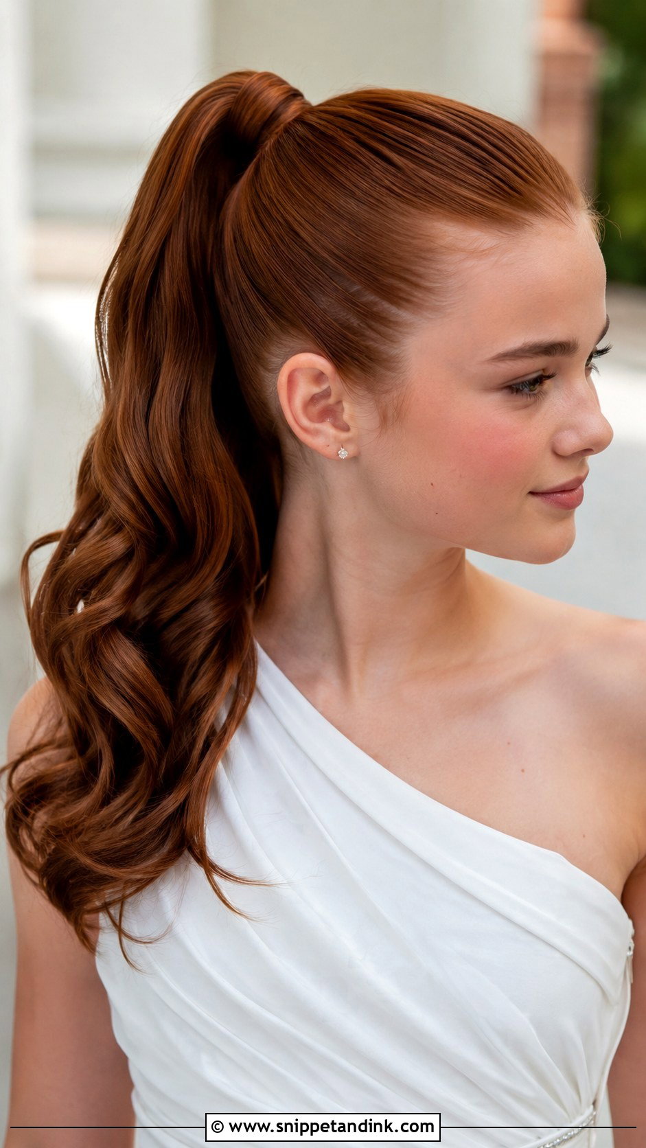 Sleek High Ponytail - Snippet and Ink - 25 Confirmation Hairstyles