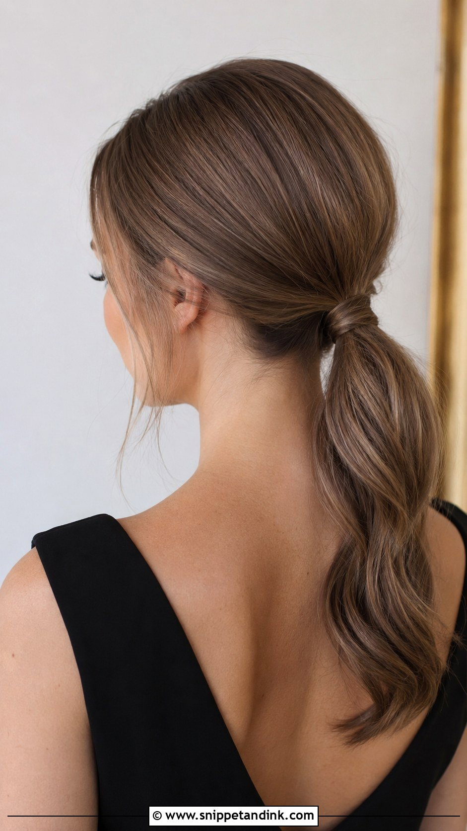 Sleek Low Ponytail For Thinning Hair - Snippet and Ink - 20 Bridesmaid Hairstyles Thinning Hair