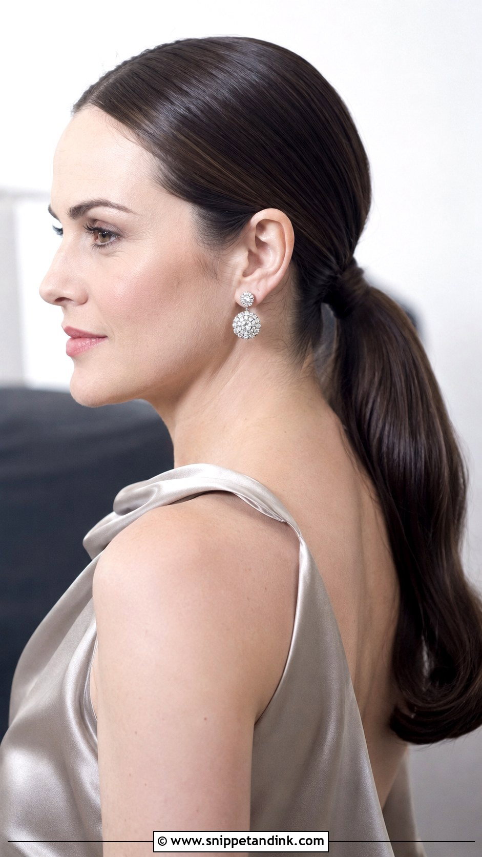 Sleek Low Ponytail for Wedding Guest - Snippet and Ink - 25 Wedding Guest Hair Ideas