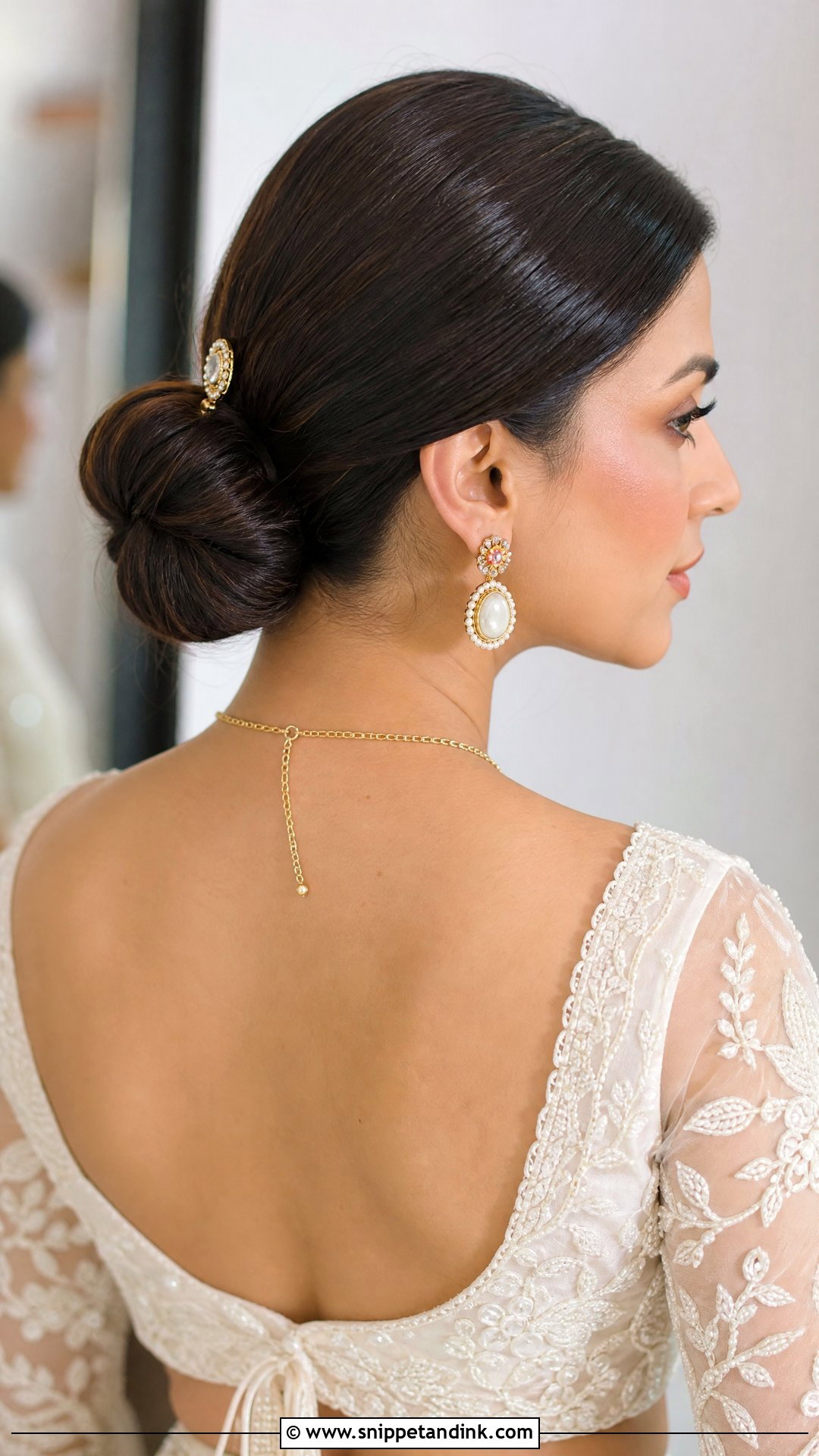 Sleek Low Wedding Juda - Snippet and Ink - 20 Wedding Juda Hairstyle Ideas