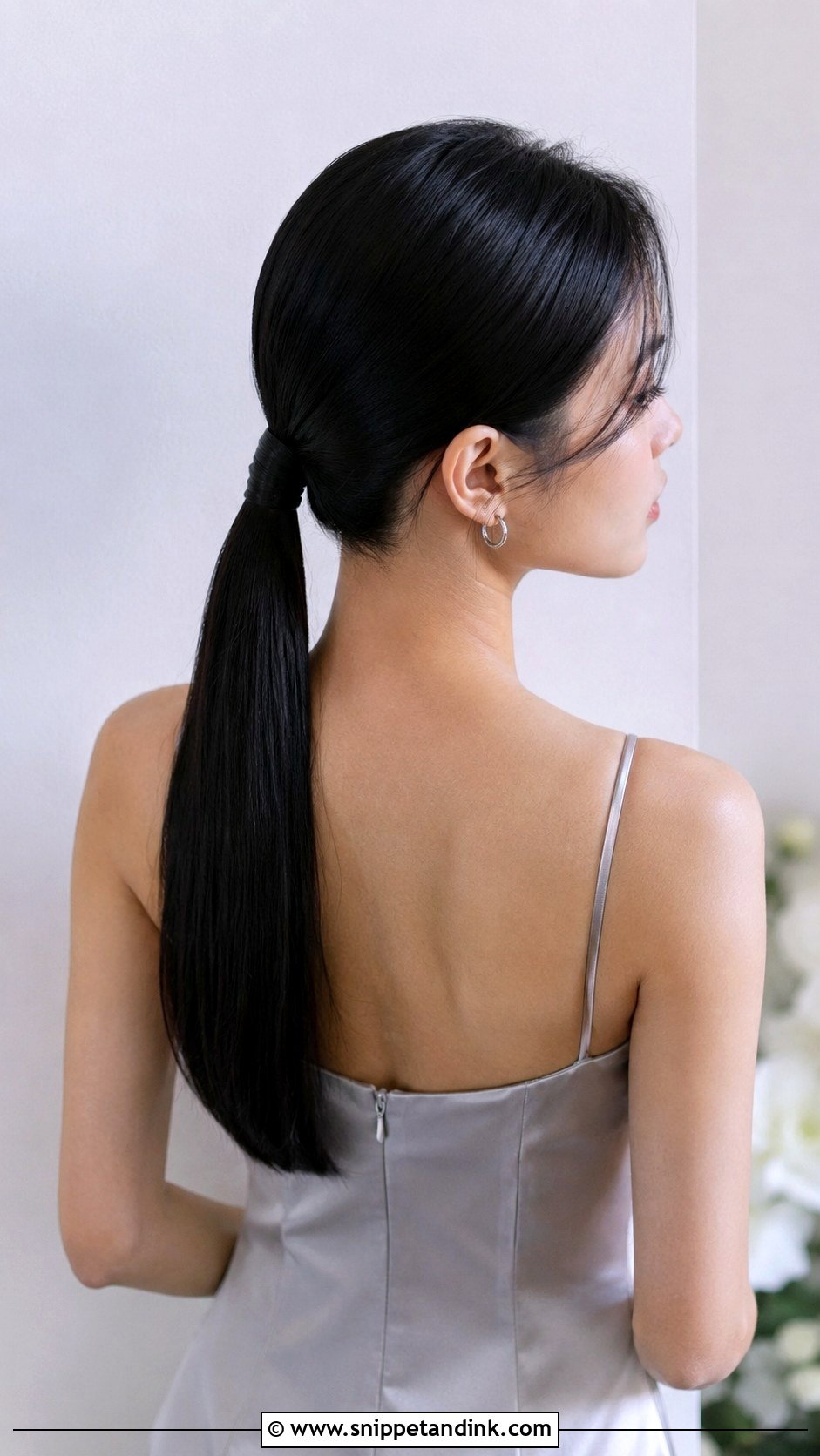 Sleek Ponytail Bridesmaid Updo - Snippet and Ink - 35 Bridesmaid Updo Hairstyles