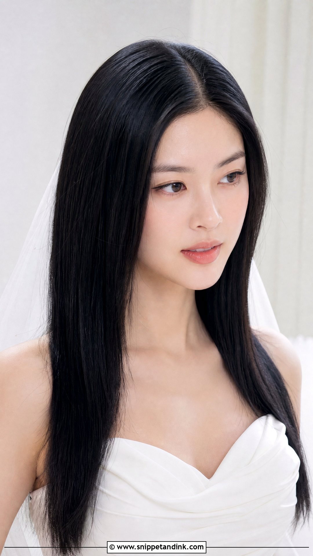 Sleek Straight Blowout - Snippet and Ink - 20 Wedding Hairstyles Shoulder Length Hair