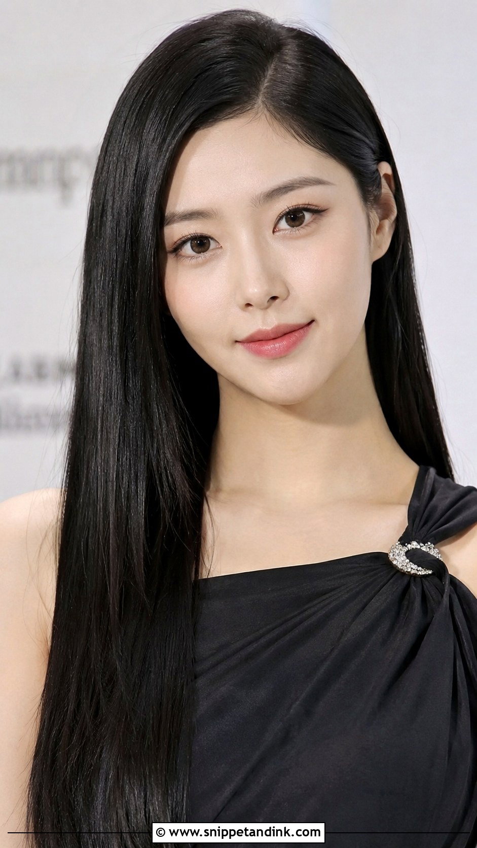 Sleek Straight Down Style - Snippet and Ink - 20 Wedding Party Hairstyles for Medium Hair