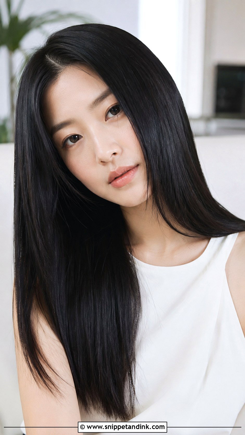 Sleek Straight Hair - Snippet and Ink - 30 Hair for Wedding Guest Ideas