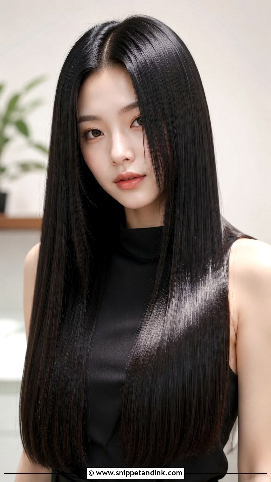 Sleek Straight Hair - Snippet and Ink - 30 Hairstyles for Engagement