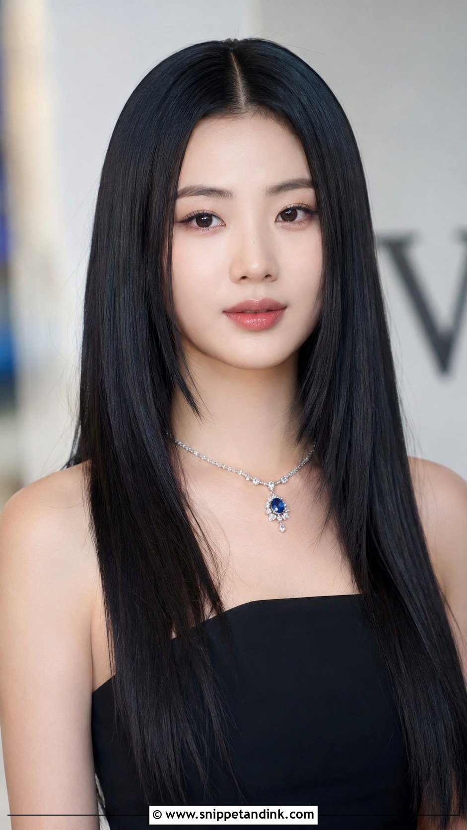 Sleek Straight Hair - Snippet and Ink - 30 Simple Wedding Guest Hair Ideas
