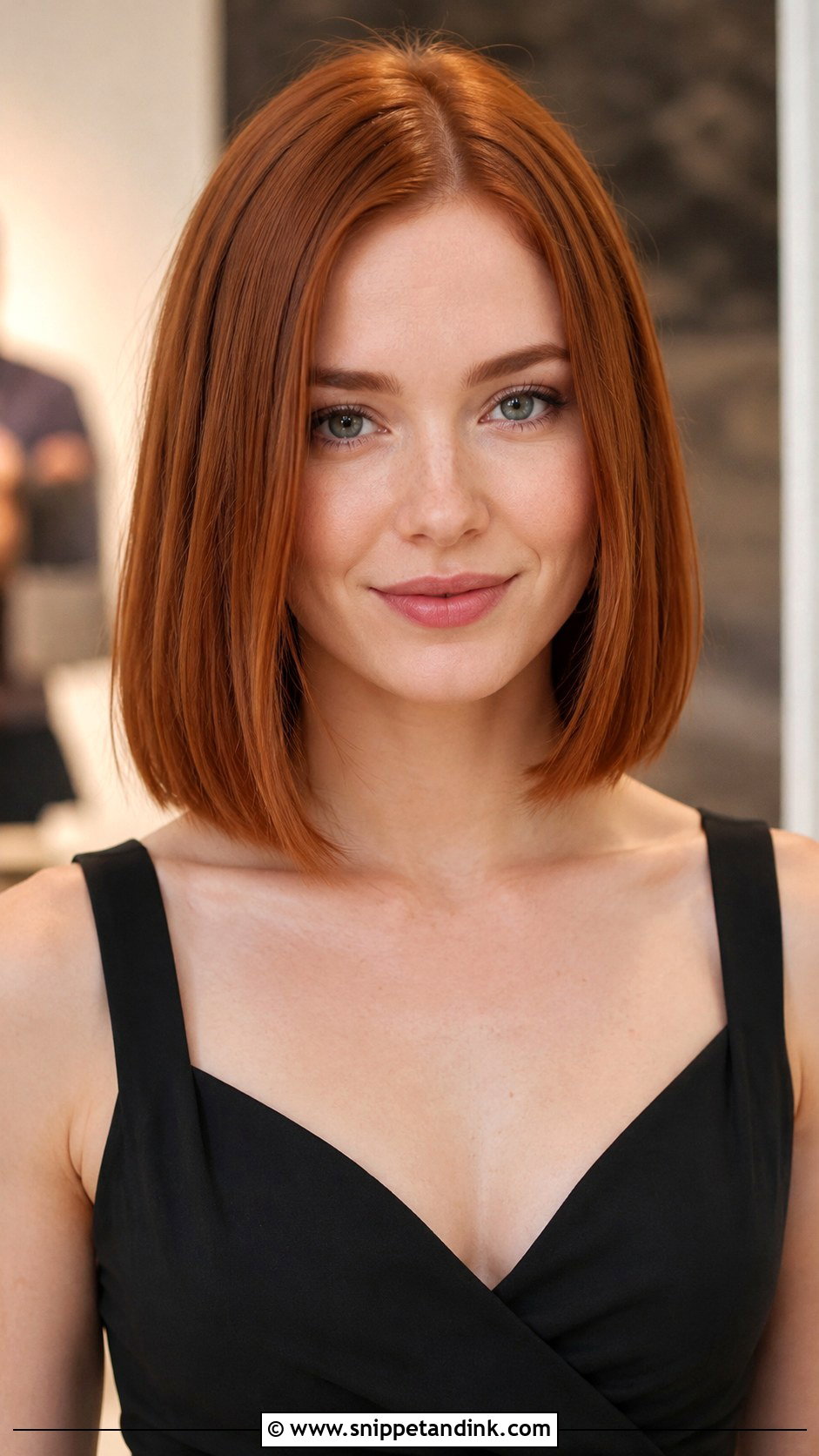 Sleek Straight Lob for Wedding Guest - Snippet and Ink - 25 Wedding Guest Hairstyles Straight Hair