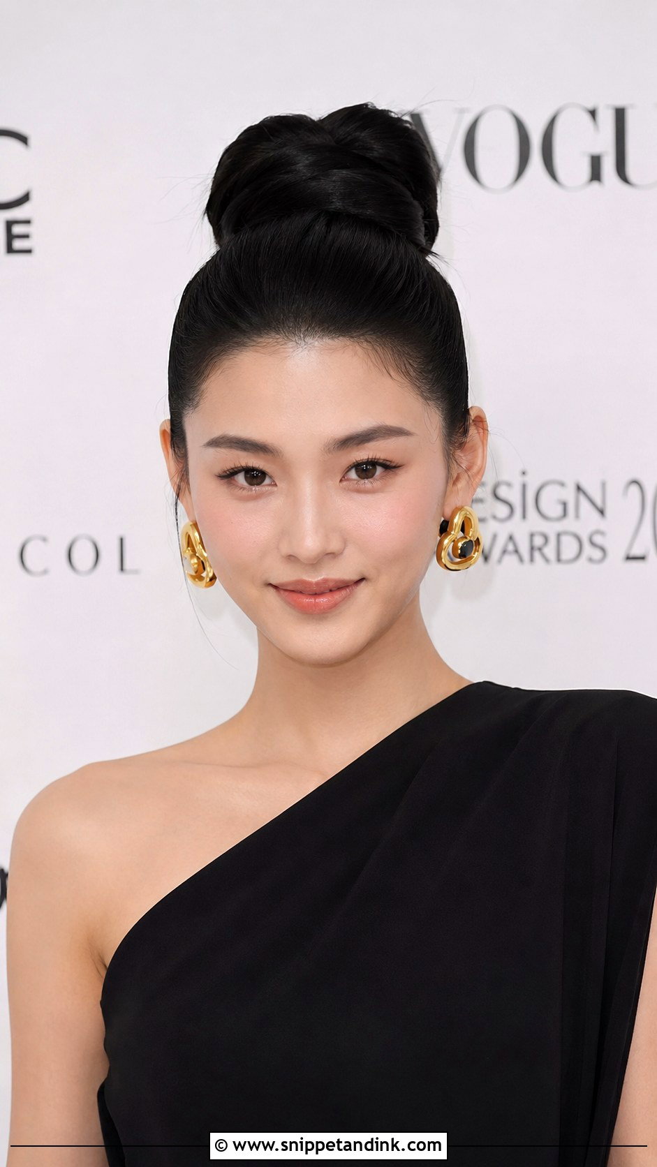Sleek Structured High Bun - Snippet and Ink - 35 Bridal Hairstyles