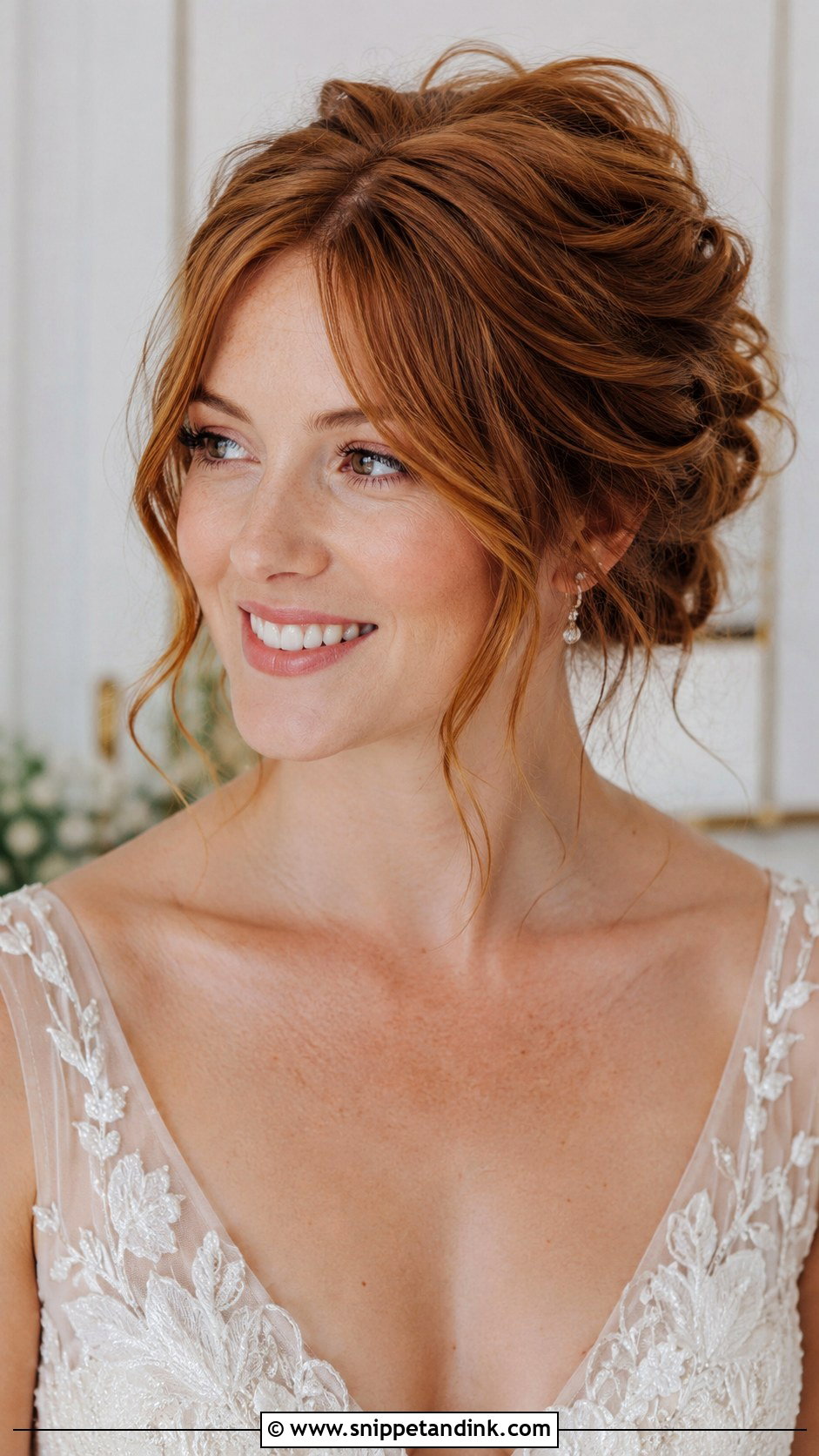 Sleek Top Knot - Snippet and Ink - 25 Bridal Updo Hairstyles