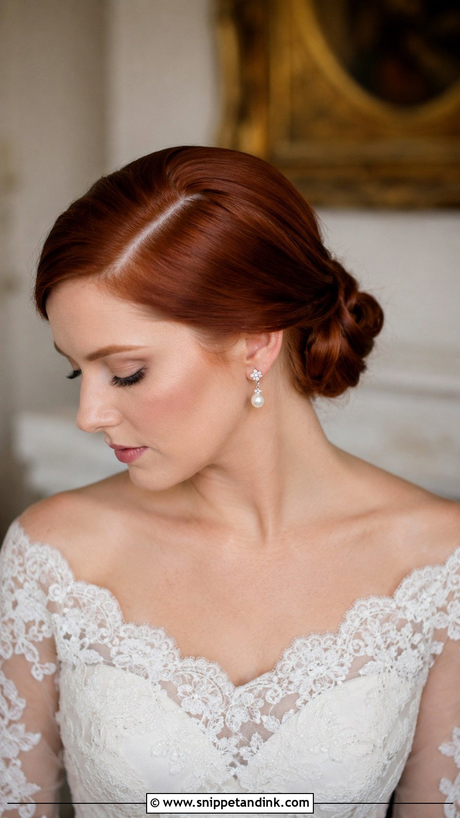 Slick Back Side Part Bun For Wedding - Snippet and Ink - 15 Slick Back Hairstyles for Wedding