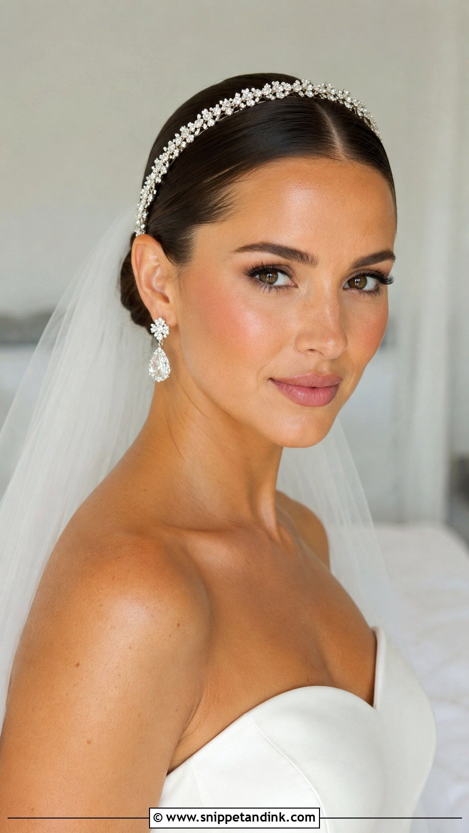 Slicked Back Short Hair - Snippet and Ink - 25 Wedding Hair Ideas for Short Hair