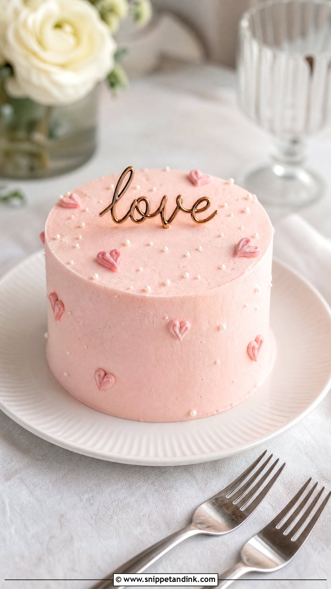 Small Anniversary Cake - Snippet and Ink - 25 Simple Anniversary Cake Ideas