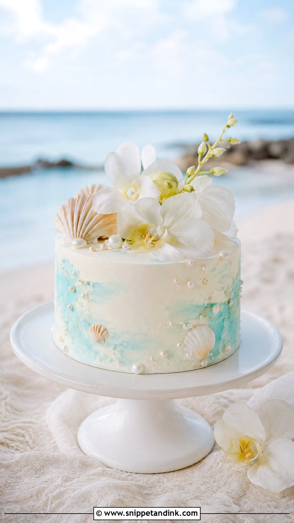 Small Boho Wedding Cake - Snippet and Ink - 25 Small Single Tier Wedding Cake Ideas