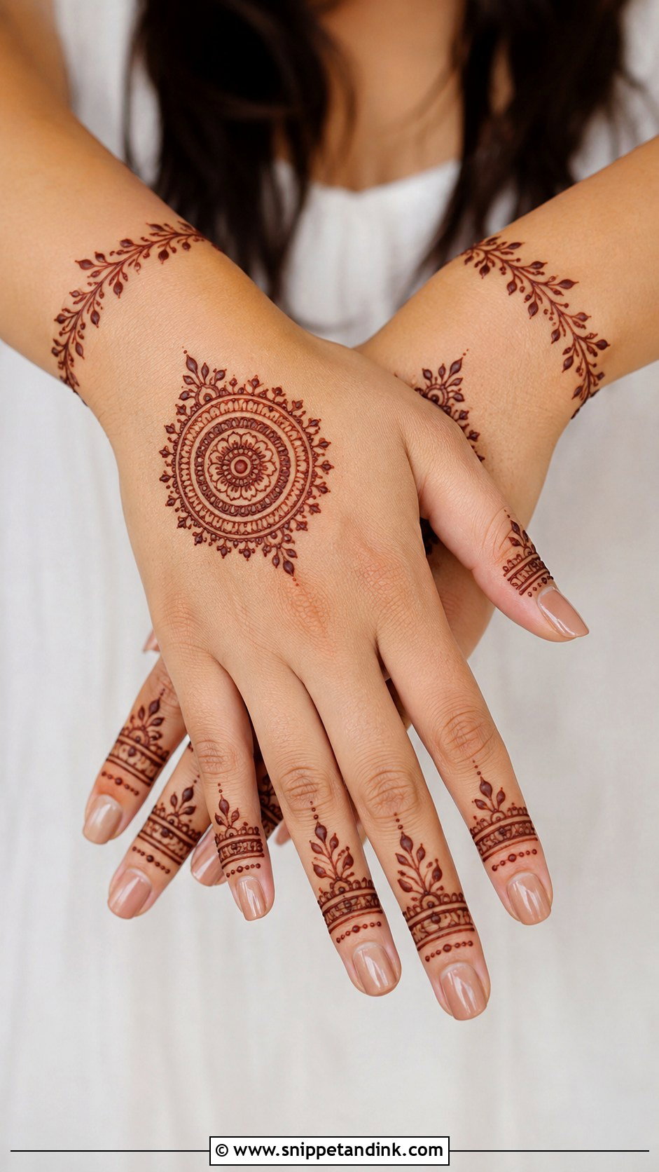 Small Mandala Mehndi Design - Snippet and Ink - 35 Mandala Mehndi Design Ideas