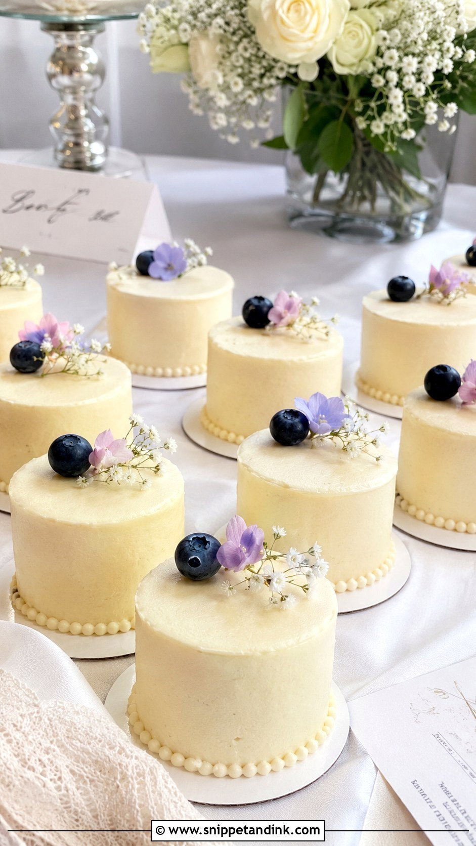 Small Mini Wedding Cakes - Snippet and Ink - 20 Wedding Cake Ideas for Small Wedding