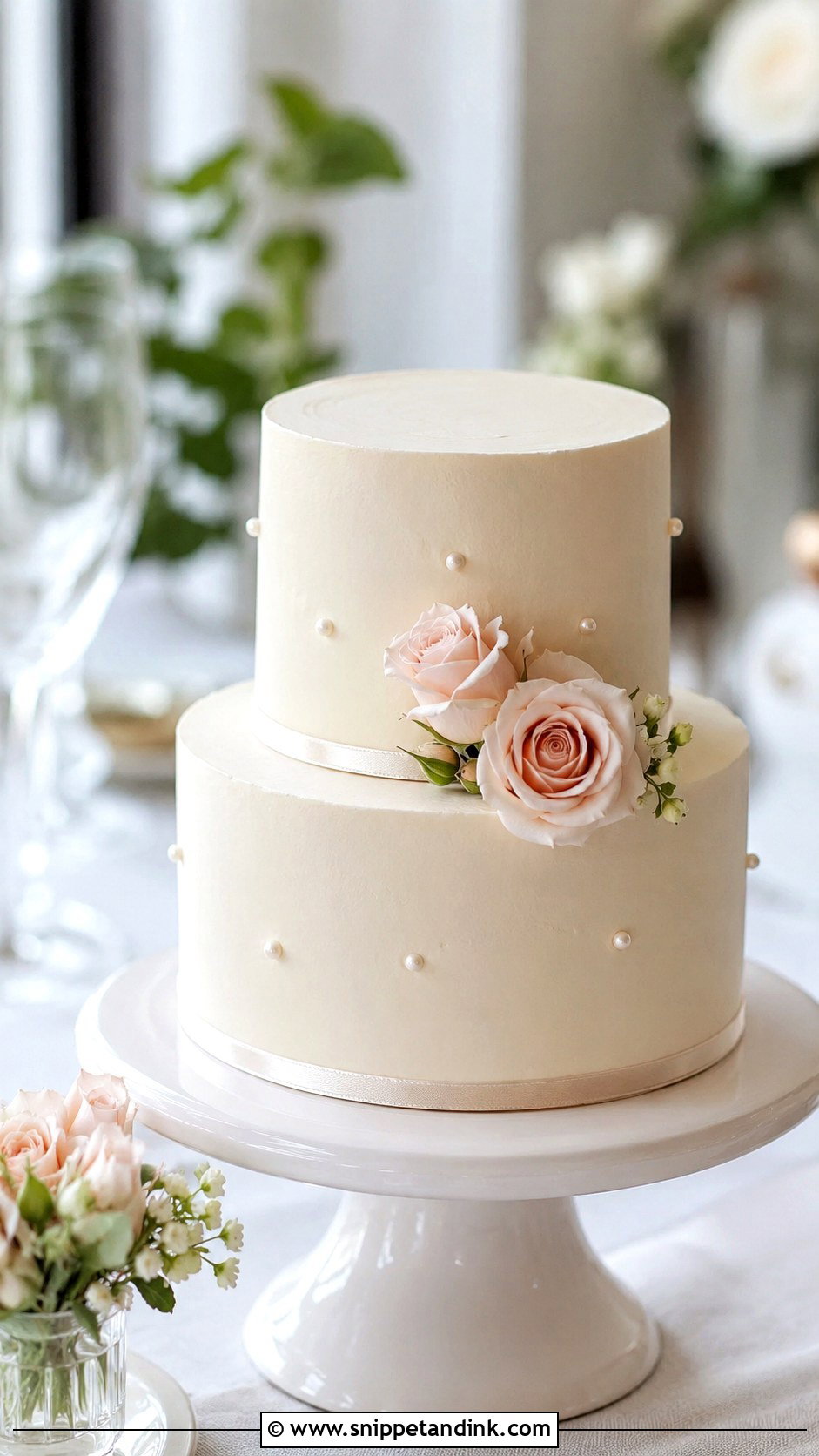 Small Wedding Cake - Snippet and Ink - 20 Wedding Cake 2025
