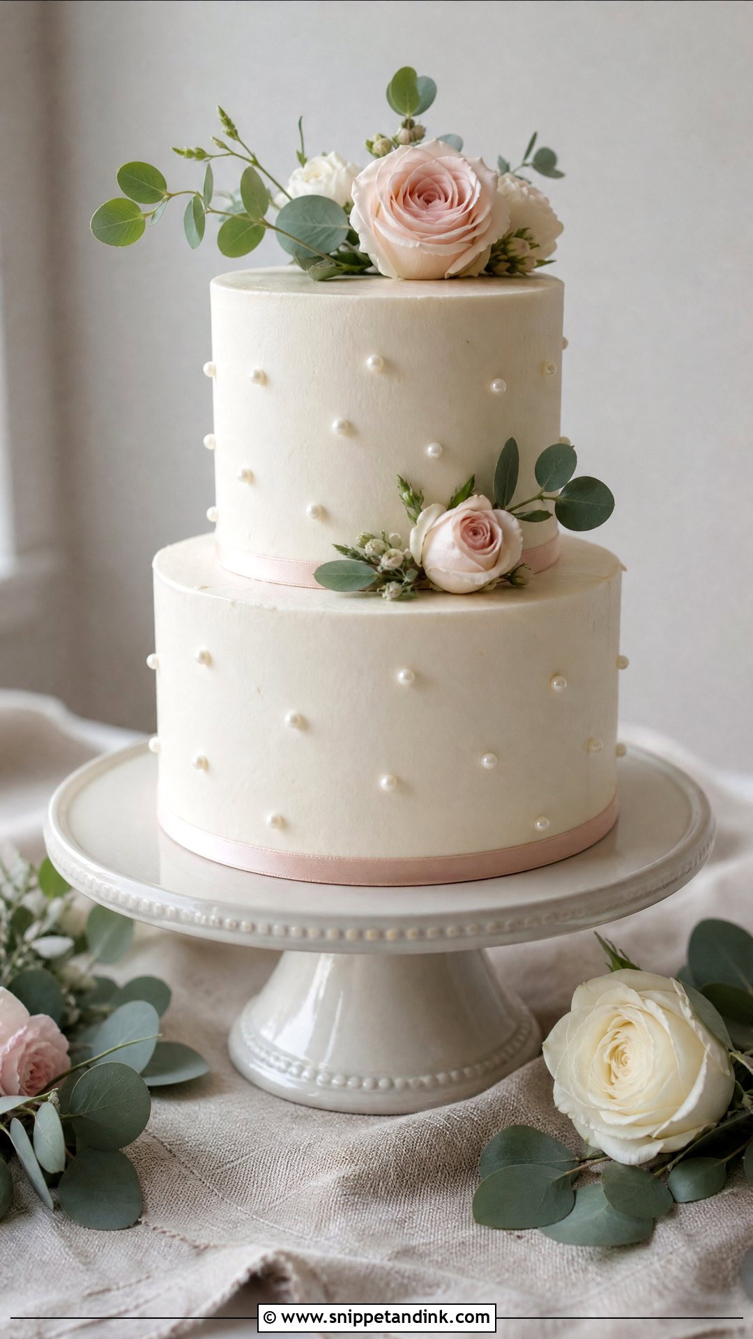 Small Wedding Cake - Snippet and Ink - 35 Wedding Cakes