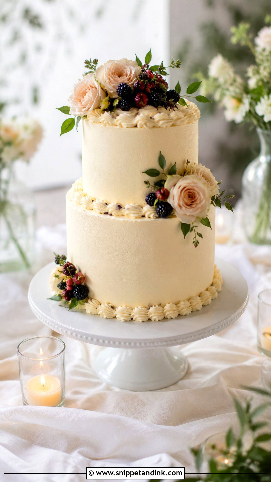 Small Wedding Cake - Snippet and Ink - 20 Different Cake Ideas for Wedding