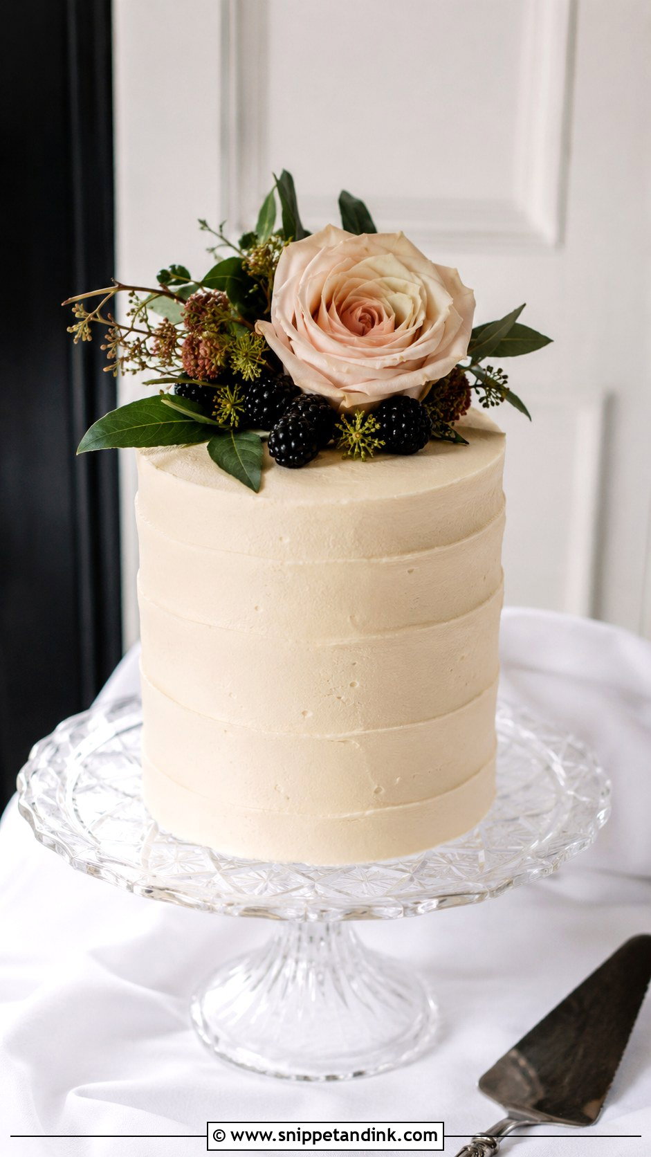 Small Wedding Cake - Snippet and Ink - 20 Homemade Wedding Cake Ideas