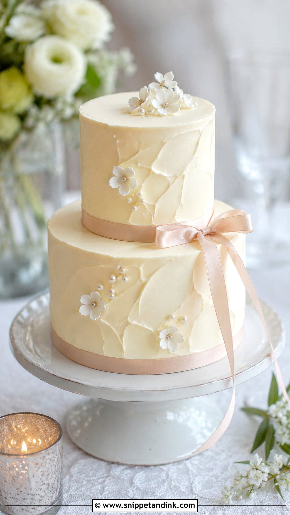 Small Wedding Cake - Snippet and Ink - 20 Cakes with Pictures for Wedding