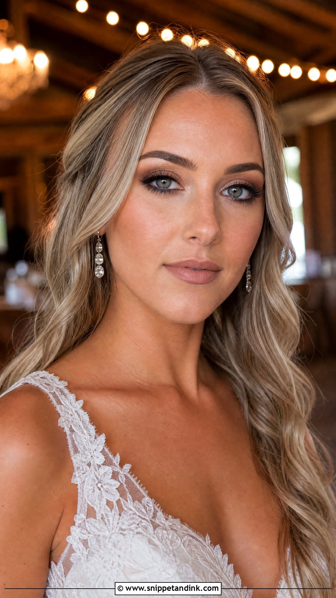 Smokey Boho Bridal Makeup - Snippet and Ink - 20 Boho Wedding Makeup Ideas