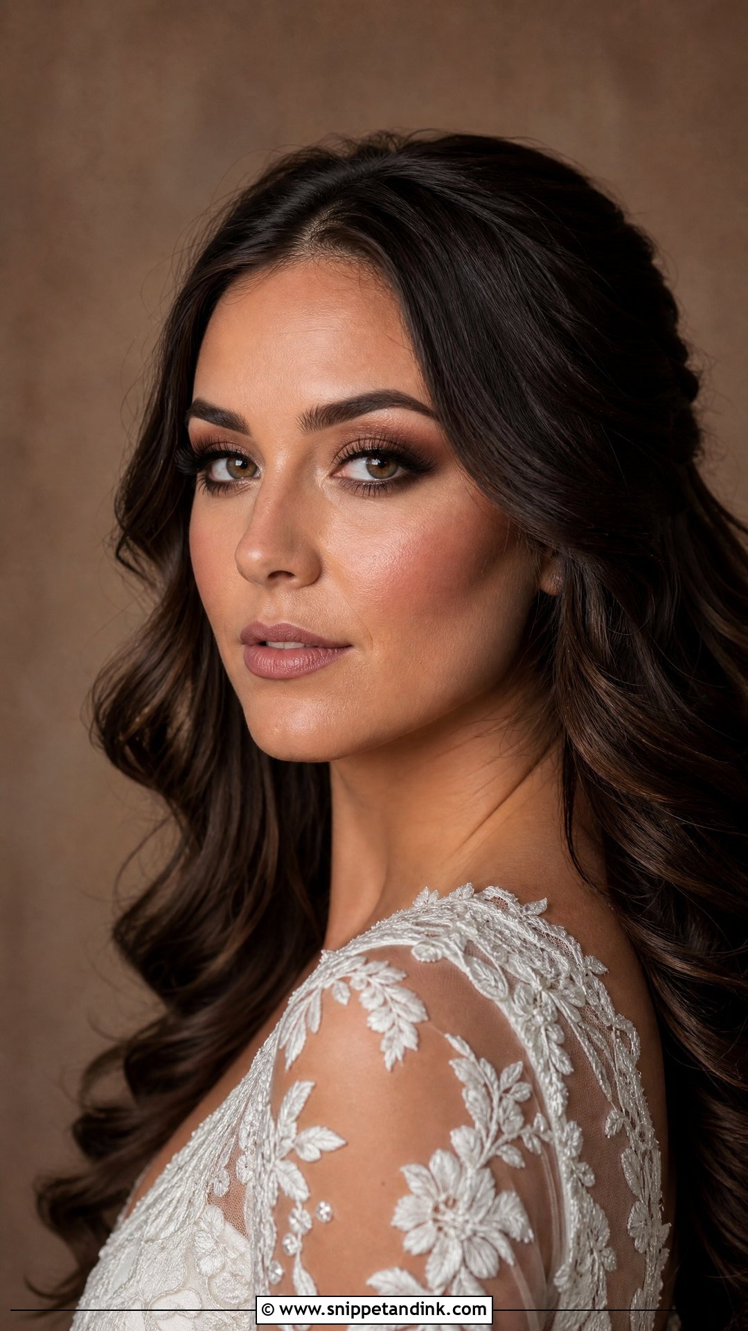 Smokey Boho Wedding Makeup For Brunettes - Snippet and Ink - 20 Boho Wedding Makeup Brunette Ideas