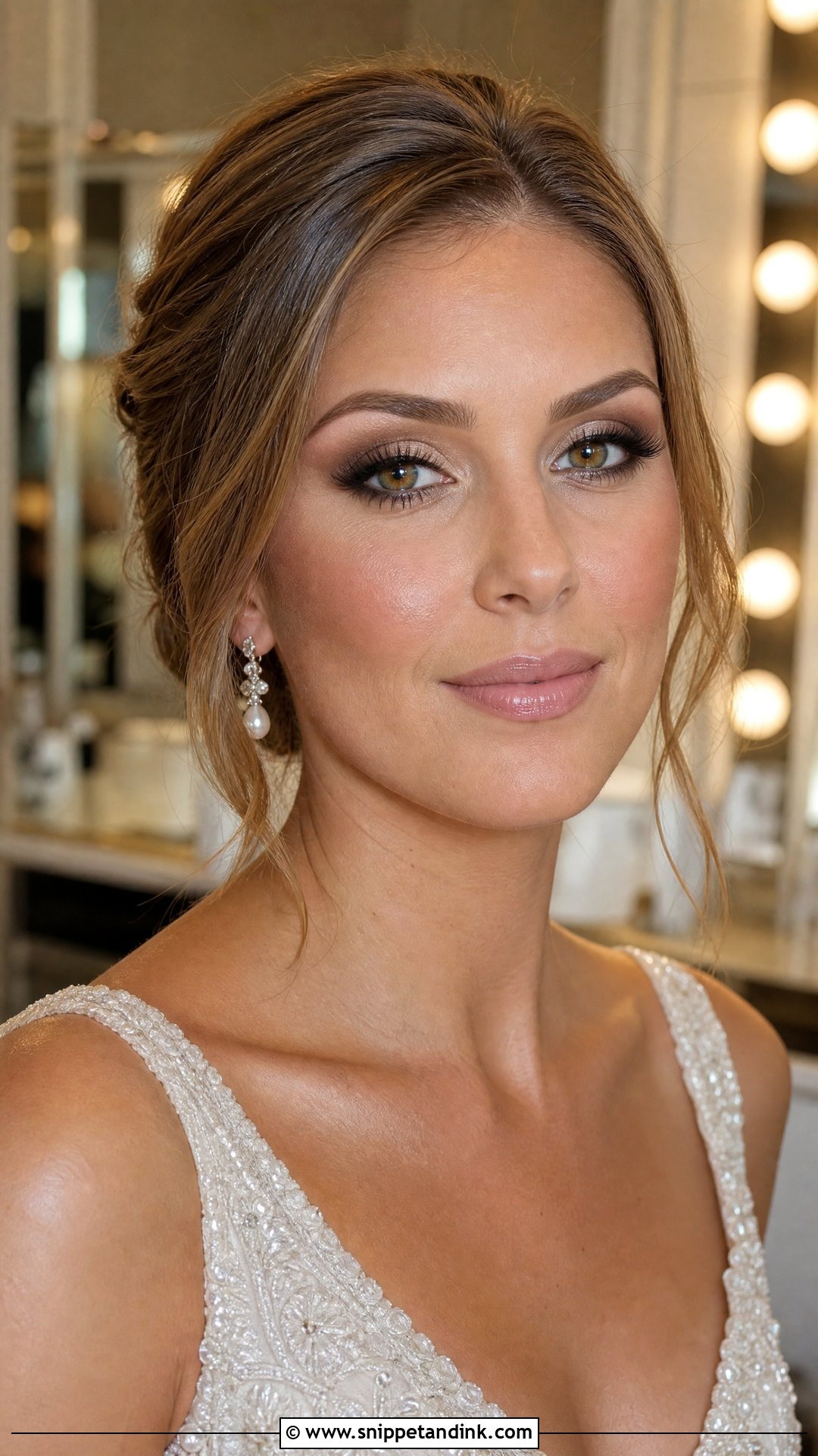 Smokey Bridal Makeup For Blue Eyes - Snippet and Ink - 20 Glowy Bridal Makeup for Blue Eyes