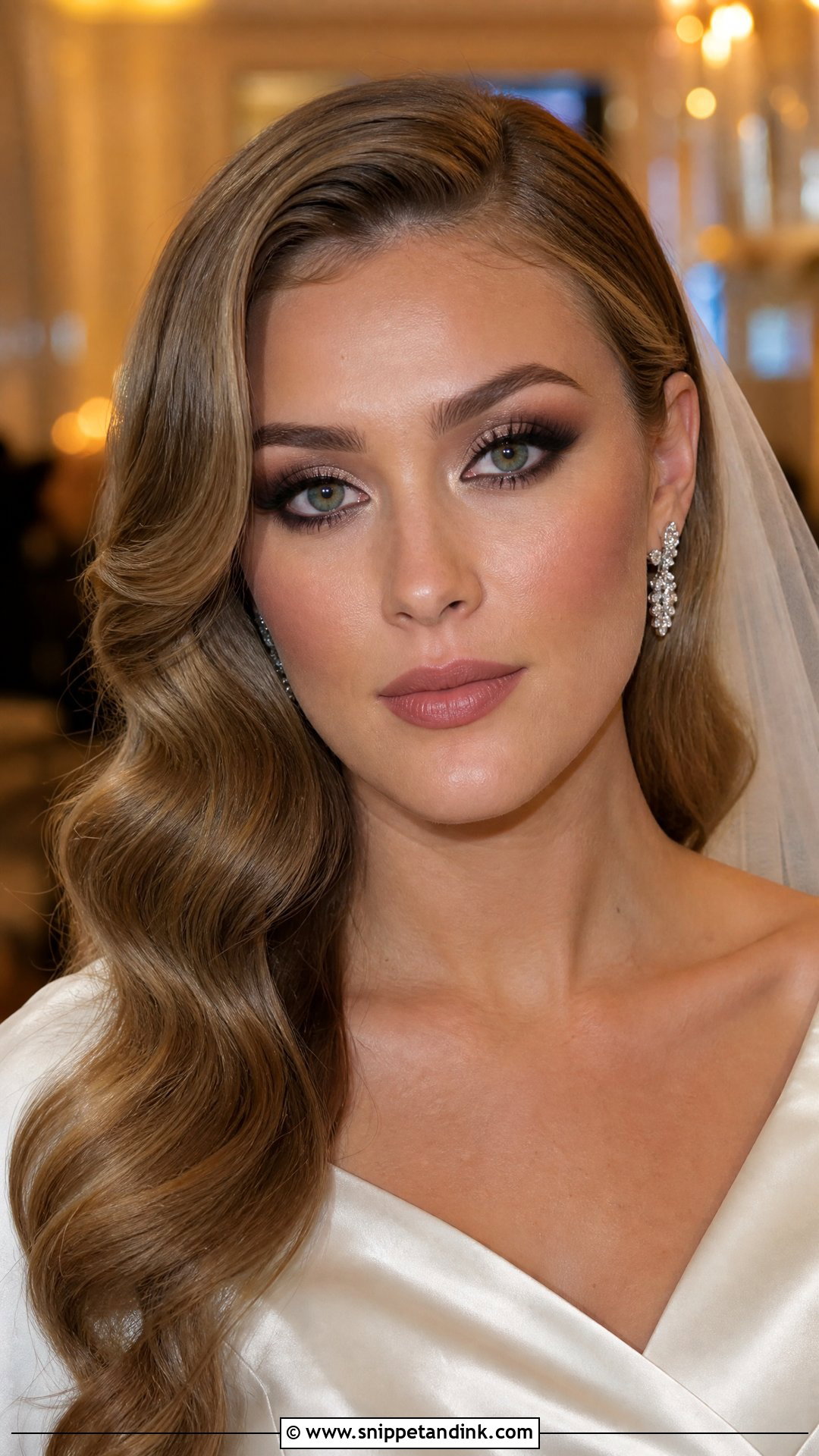 Smokey Bridal Makeup For Green Eyes - Snippet and Ink - 20 Bridal Make Up for Green Eyes