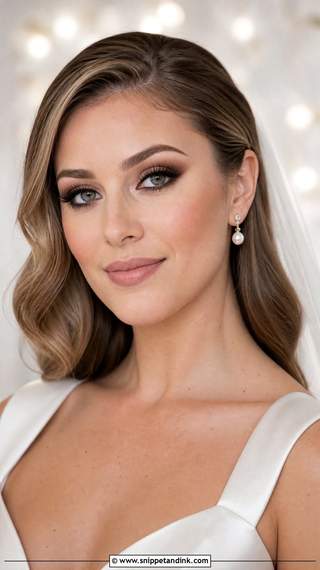 Smokey Eye Bridal Makeup - Snippet and Ink - 20 Makeup Looks for Wedding Bride
