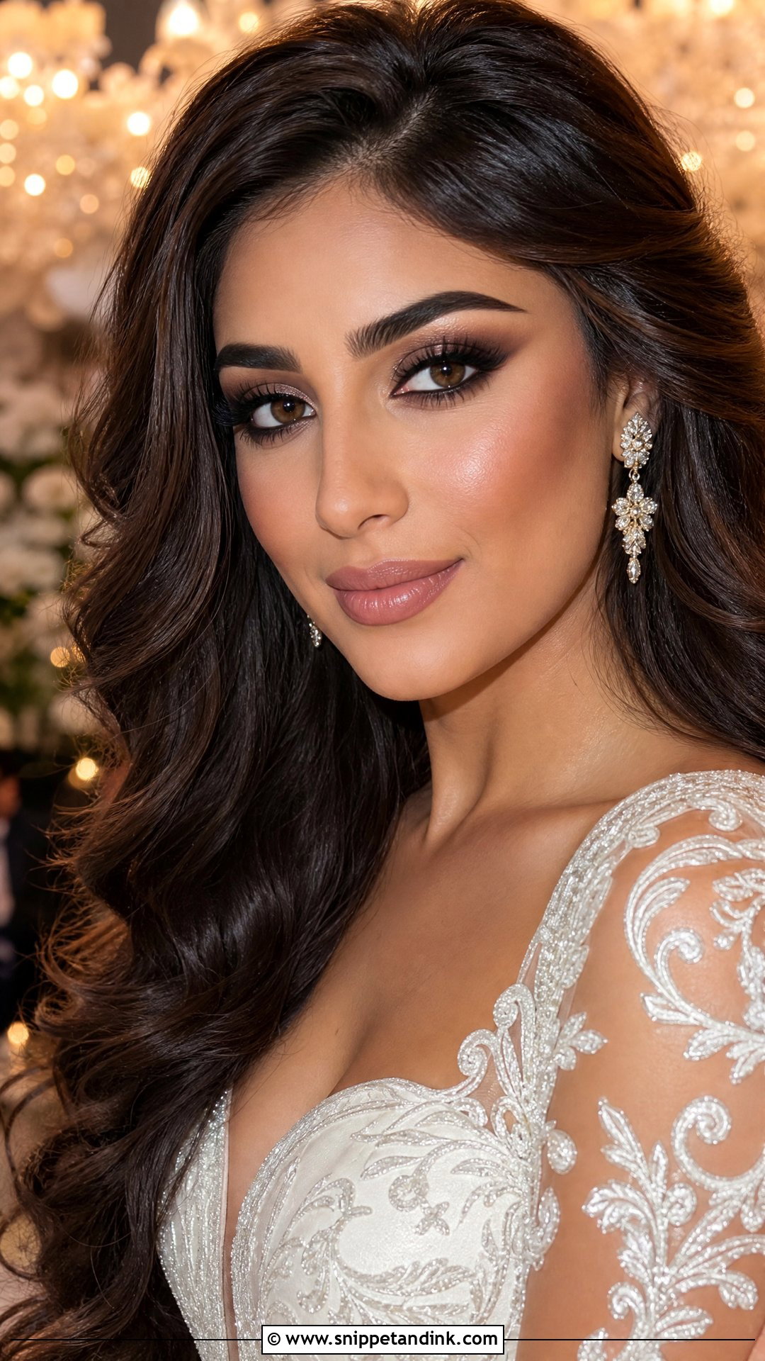 Smokey Eye Bridal Makeup - Snippet and Ink - 25 Latest Bridal Makeup Ideas