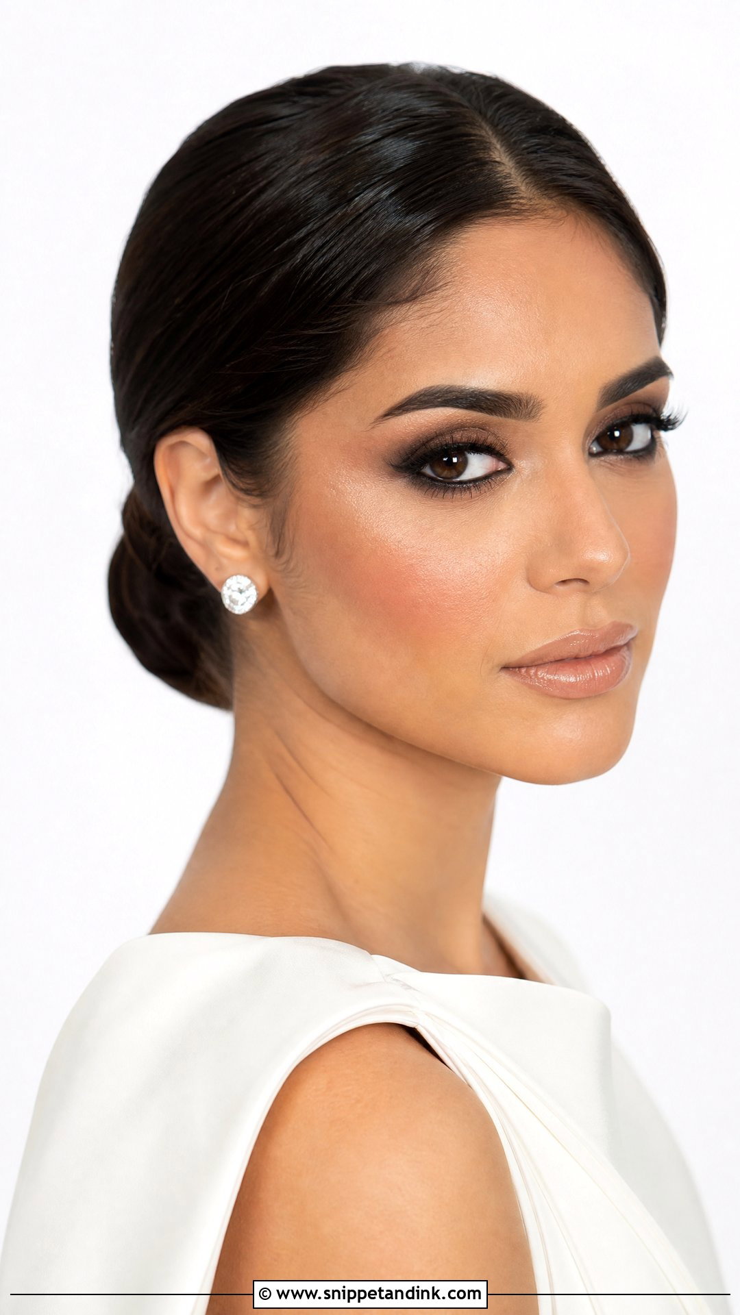 Smokey Eye Bridal Makeup - Snippet and Ink - 35 Bridal Makeup Ideas
