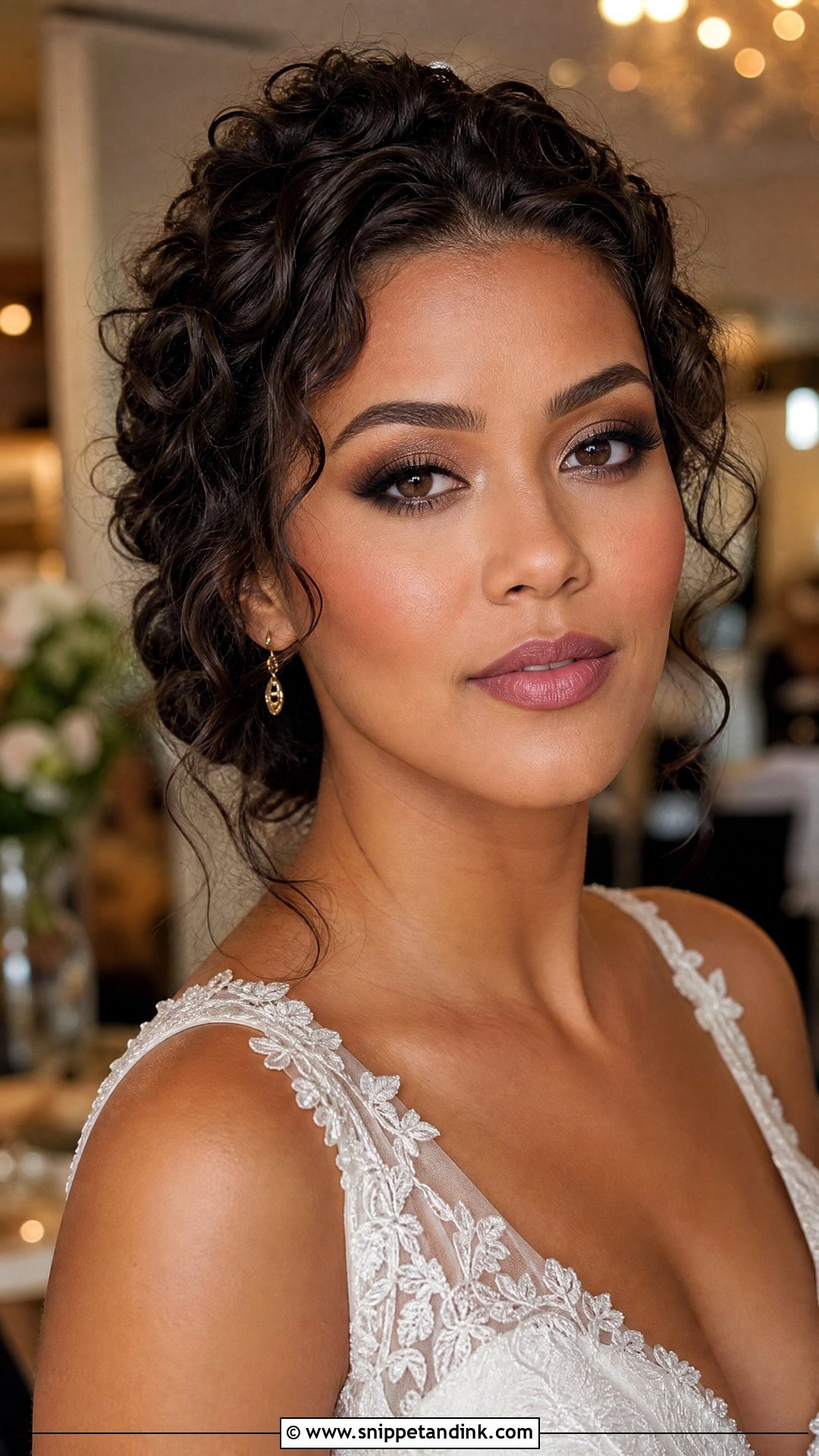 Smokey Eye Bridal Makeup - Snippet and Ink - 20 Easy Bridal Makeup Ideas