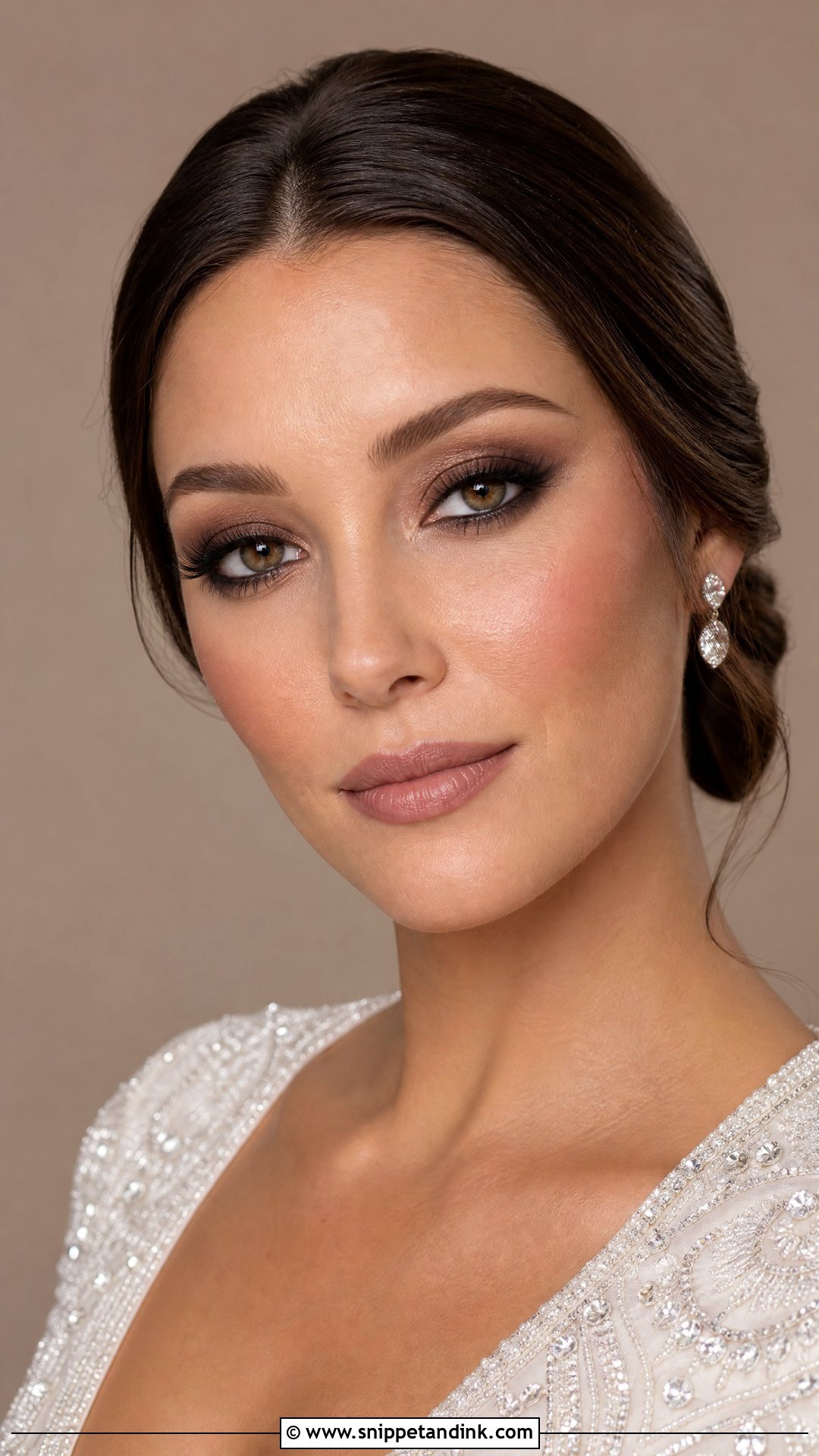 Smokey Eye Bridal Makeup - Snippet and Ink - 20 Beautiful Bridal Makeup Ideas