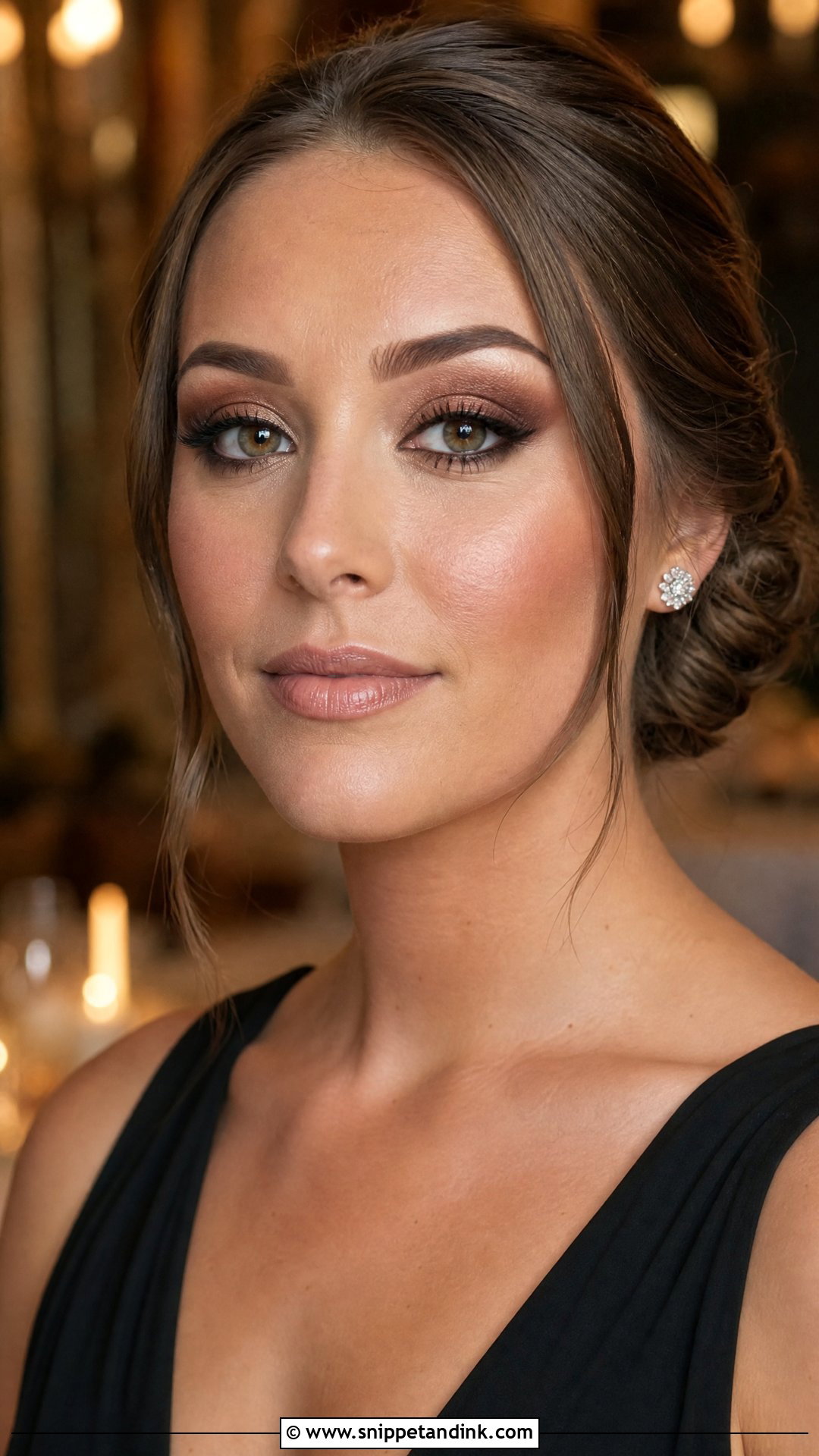 Smokey Eye Bridesmaid Makeup - Snippet and Ink - 20 Makeup for Wedding Bridesmaid Ideas