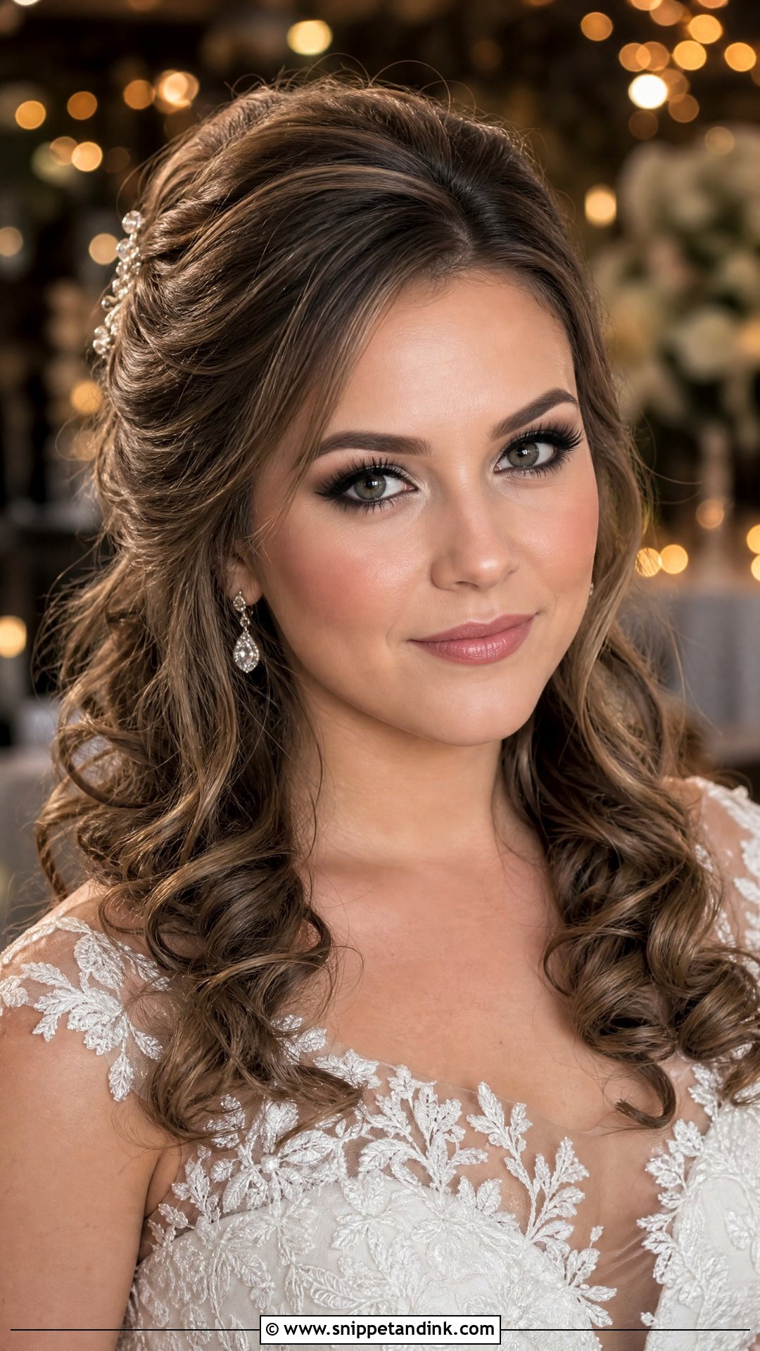 Smokey Eye HD Bridal Makeup - Snippet and Ink - 20 Bridal HD Makeup Looks