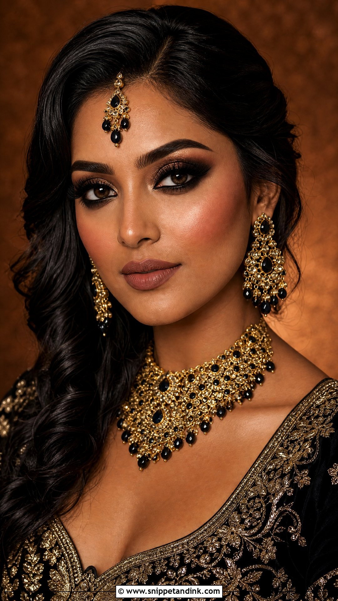 Smokey Eye Indian Bridal Makeup - Snippet and Ink - 25 Latest Indian Bridal Makeup Ideas