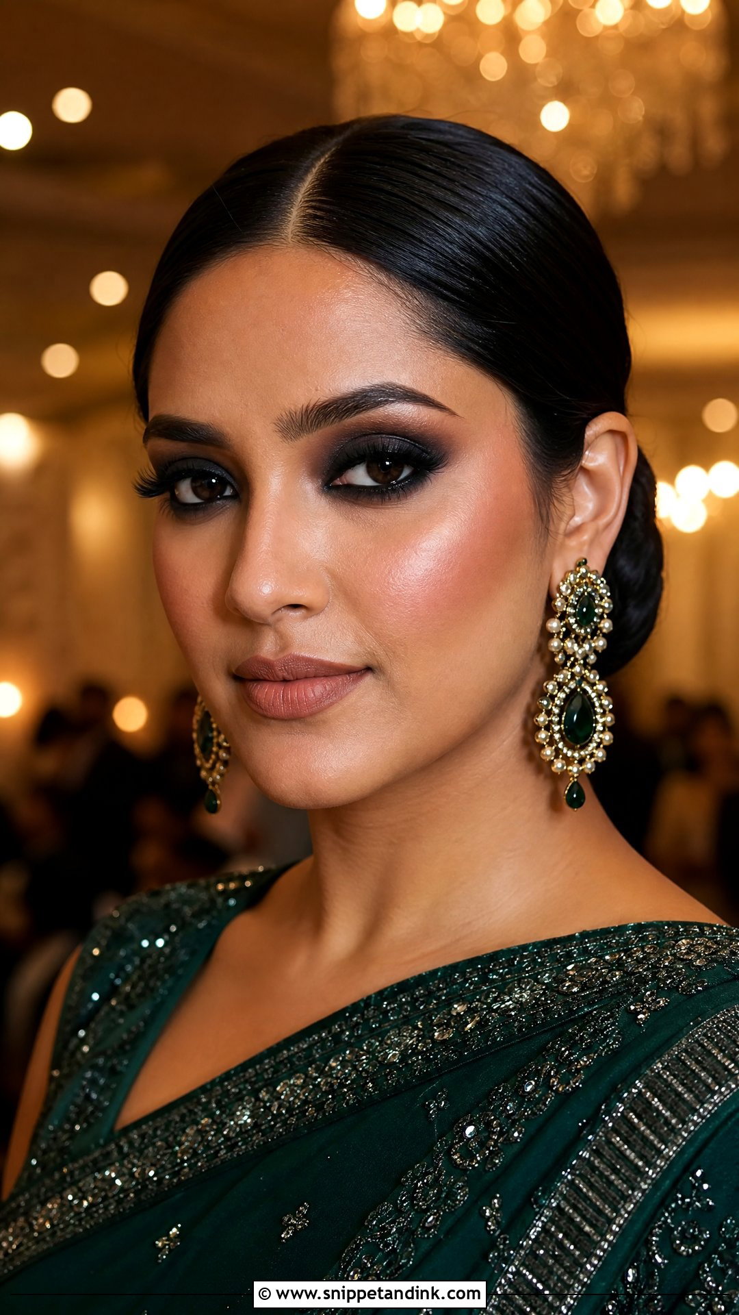 Smokey Eye Makeup For Indian Wedding - Snippet and Ink - 20 Eye Makeup for Indian Wedding Ideas