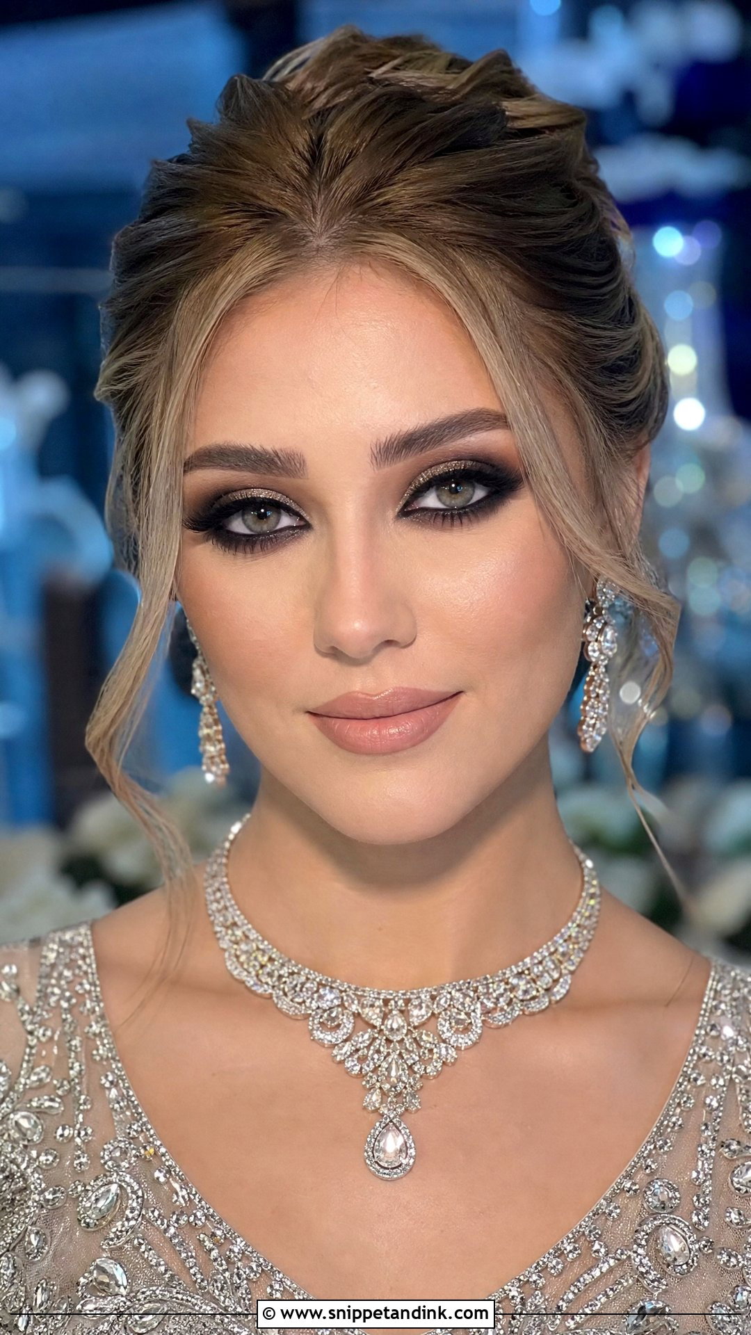 Smokey Eye Walima Makeup - Snippet and Ink - 30 Walima Makeup Ideas