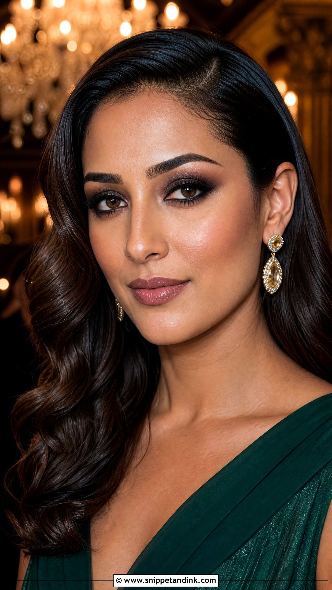Smokey Eye Wedding Guest Makeup - Snippet and Ink - 20 Black Tie Wedding Guest Makeup Ideas