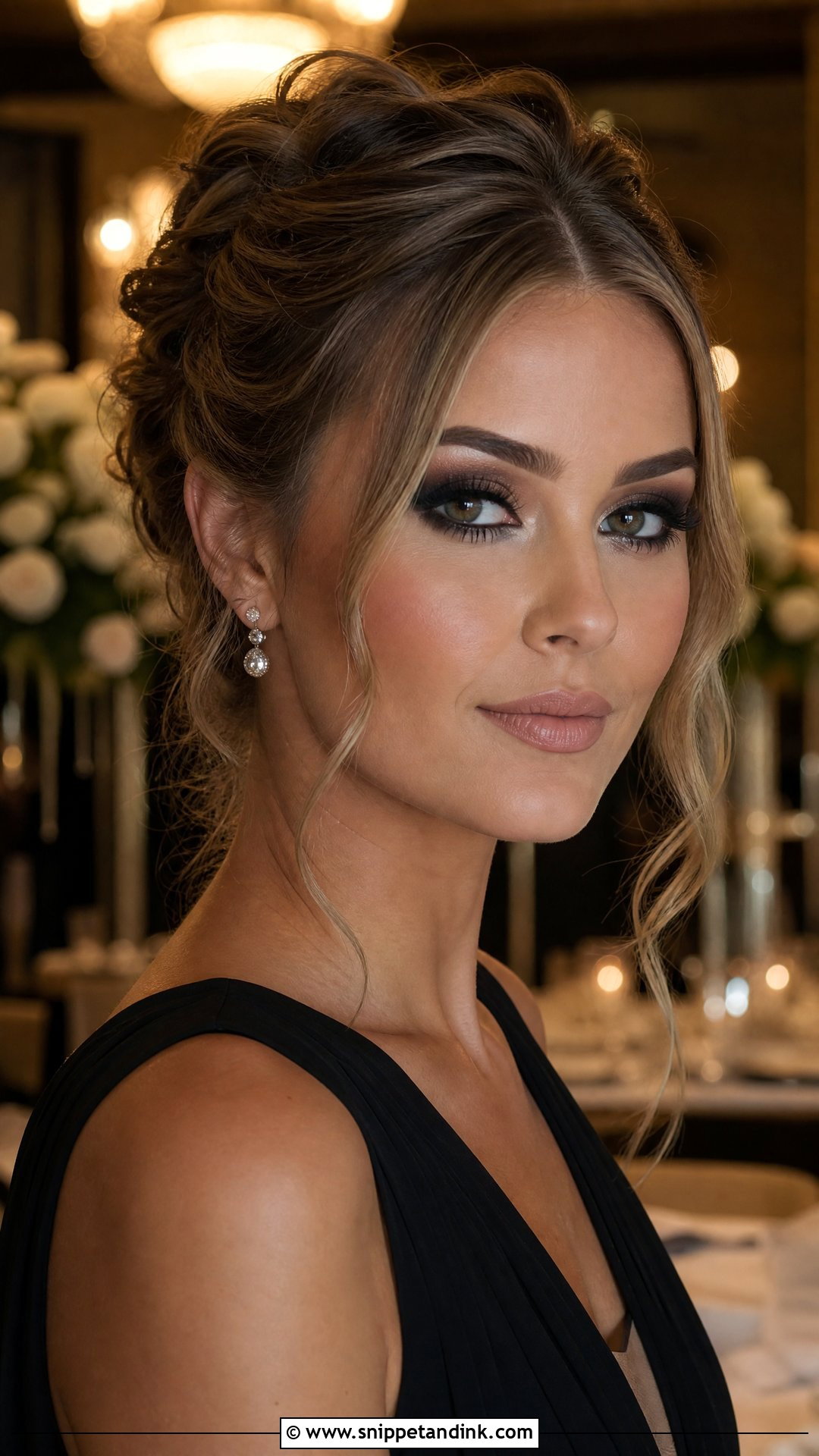 Smokey Eye Wedding Guest Makeup - Snippet and Ink - 30 Makeup for Wedding Guest Ideas