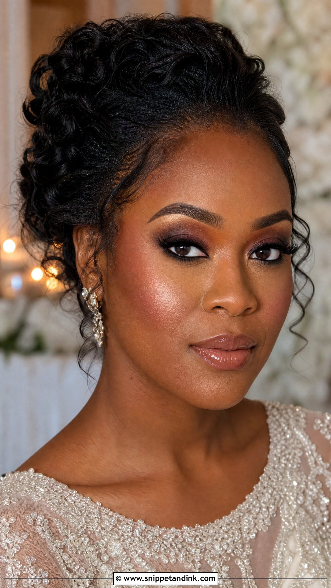 Smokey Eye Wedding Makeup - Snippet and Ink - 20 Wedding Makeup Inspo Ideas