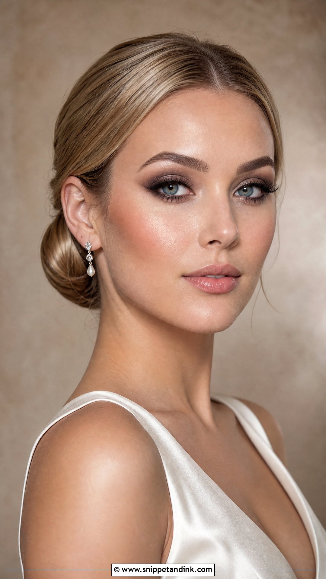 Smokey Eye Wedding Makeup - Snippet and Ink - 25 Dramatic Wedding Makeup Ideas