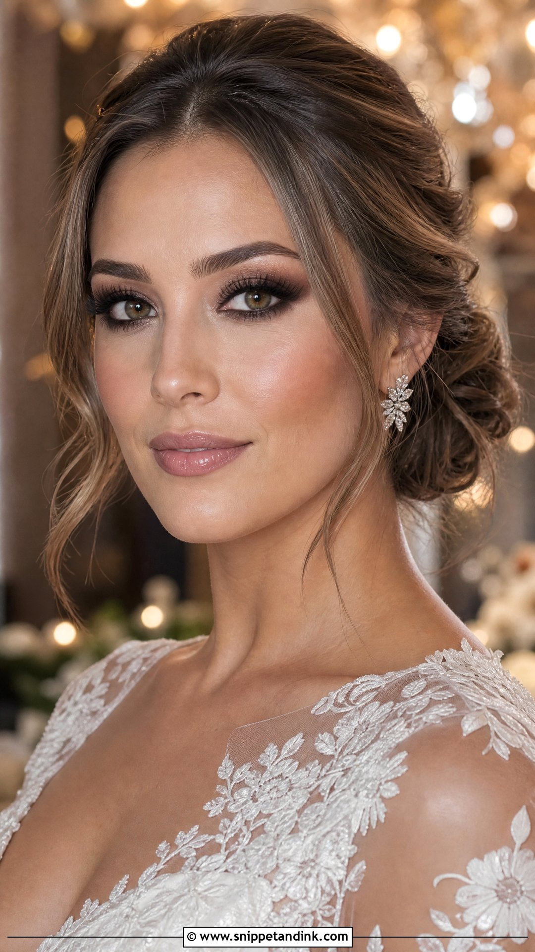 Smokey Eye Wedding Makeup - Snippet and Ink - 25 Glamorous Wedding Makeup Ideas