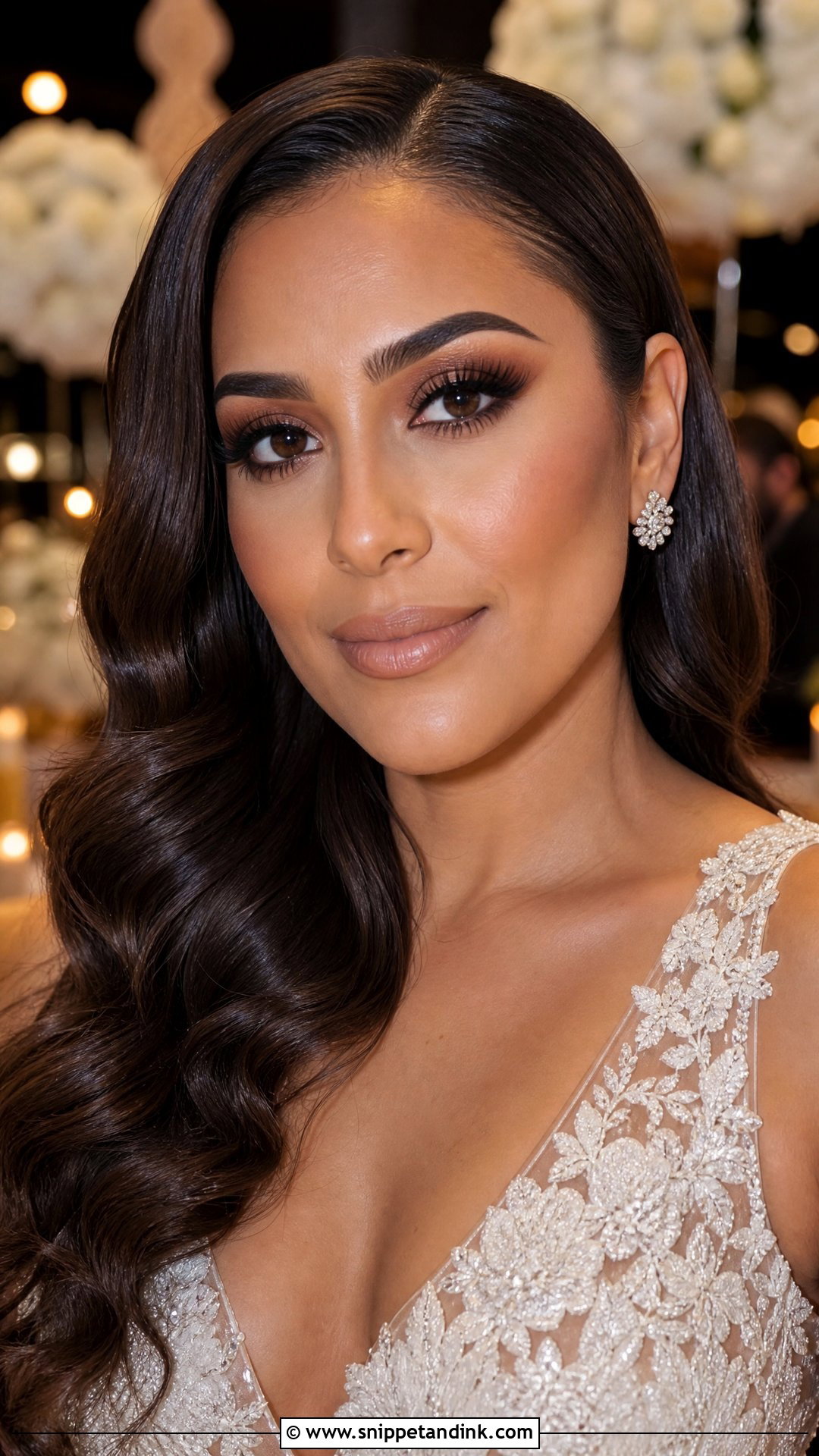 Smokey Eye Wedding Makeup - Snippet and Ink - 20 Classic Wedding Makeup Ideas