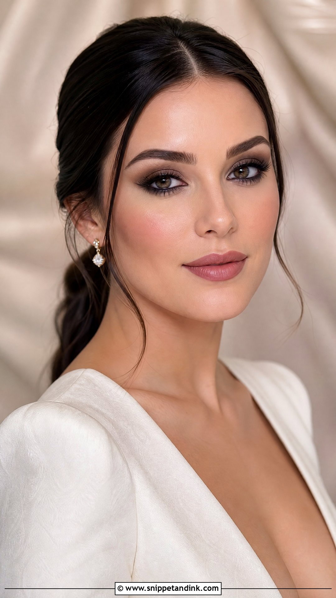 Smokey Eye Wedding Makeup - Snippet and Ink - 20 Classy Wedding Makeup Ideas