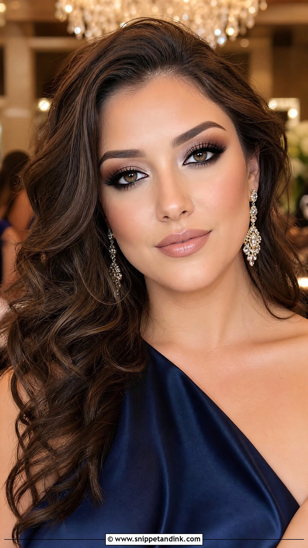 Smokey Eye Wedding Makeup - Snippet and Ink - 20 Glam Makeup Looks Wedding