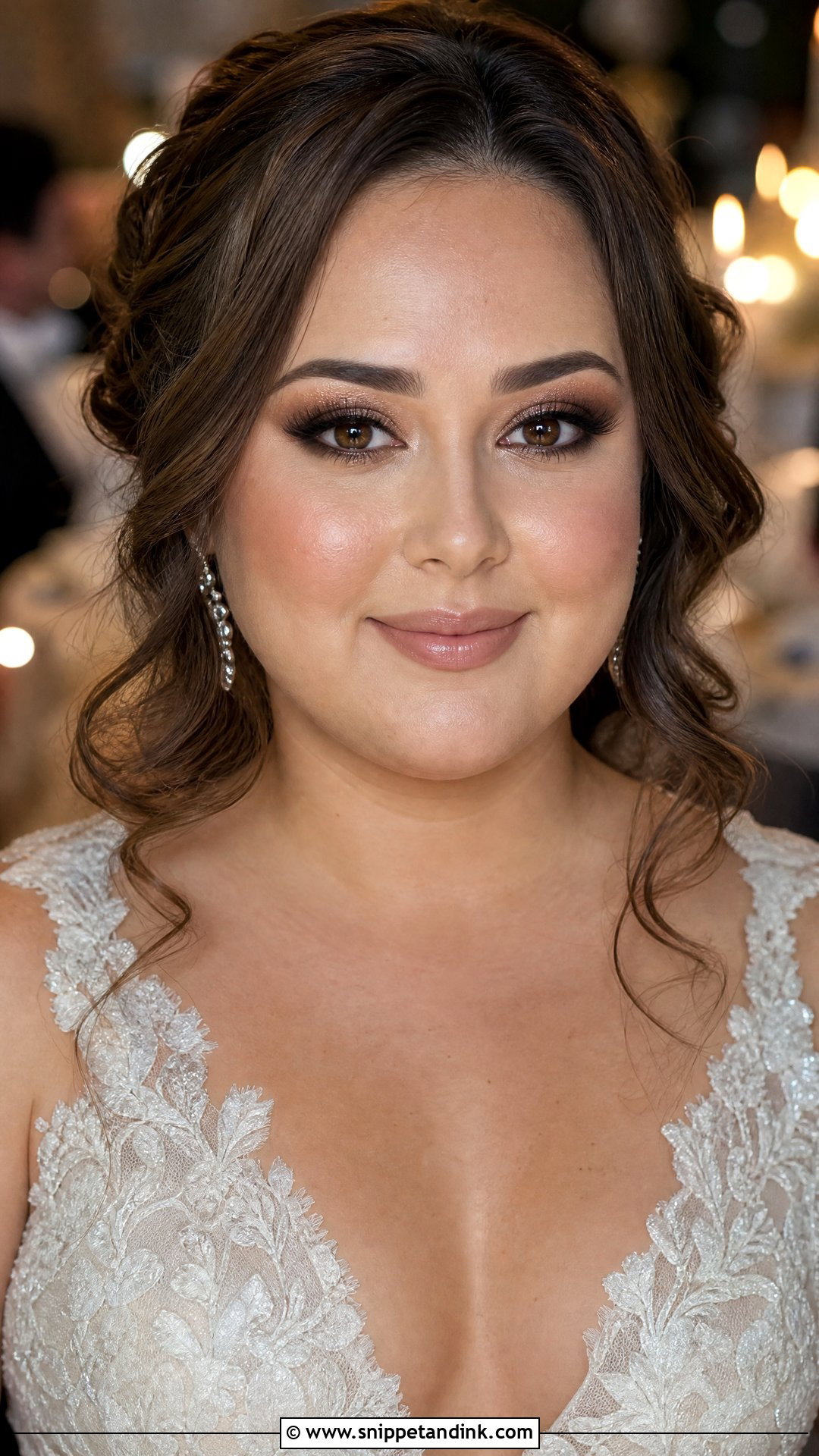 Smokey Eye Wedding Makeup For Round Face - Snippet and Ink - 20 Wedding Makeup Round Face Ideas