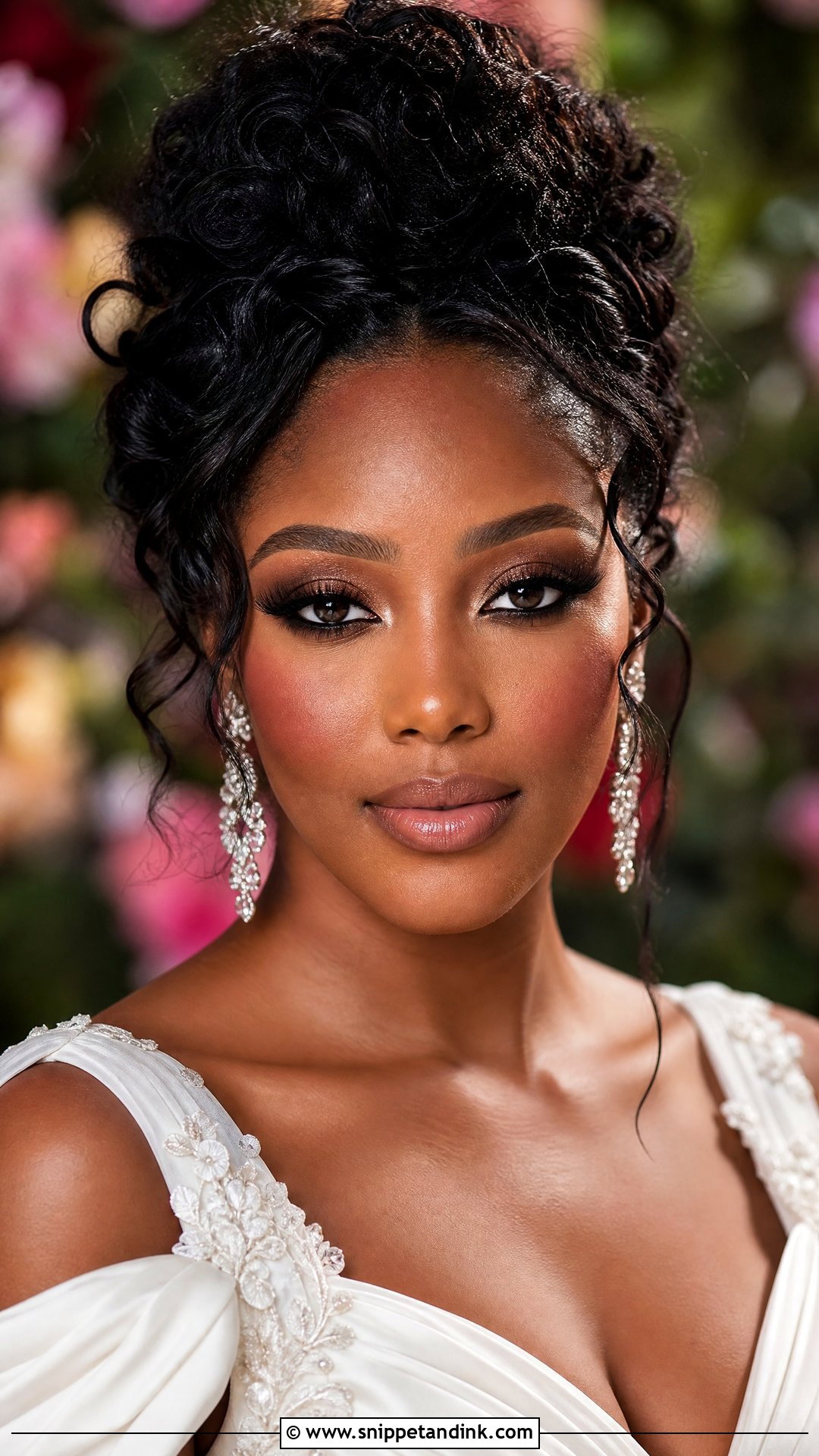 Smokey Spring Bridal Makeup - Snippet and Ink - 20 Spring Bridal Makeup Ideas