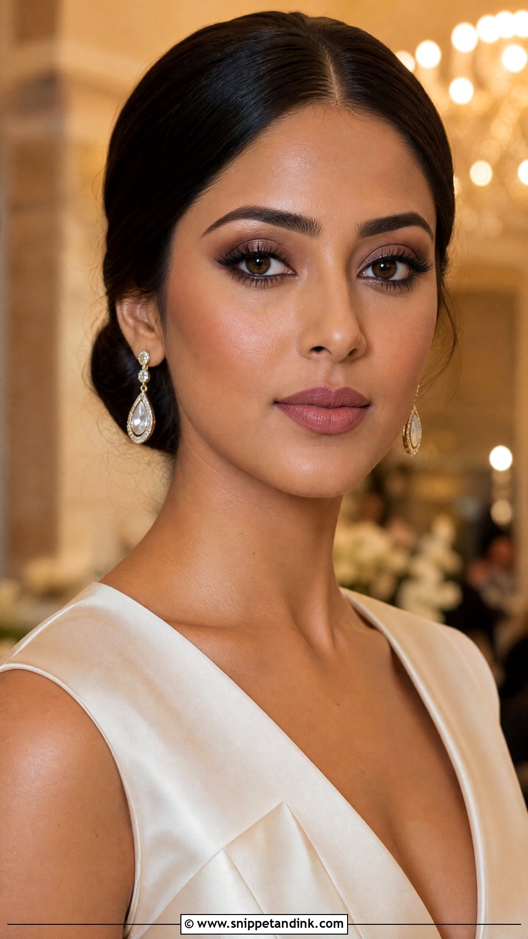 Smokey Wedding Makeup For Brown Eyes - Snippet and Ink - 20 Wedding Make Up Looks Brides Brown Eyes