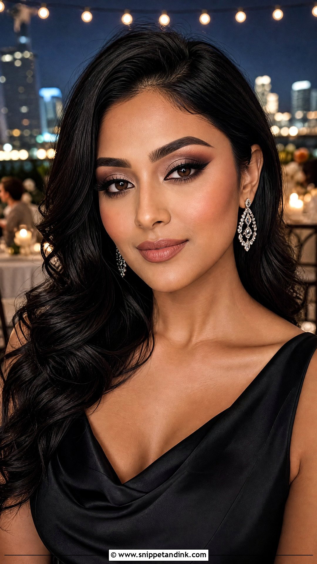 Smokey Wing Wedding Guest Eye Makeup - Snippet and Ink - 20 Eye Makeup for Wedding Guest Ideas